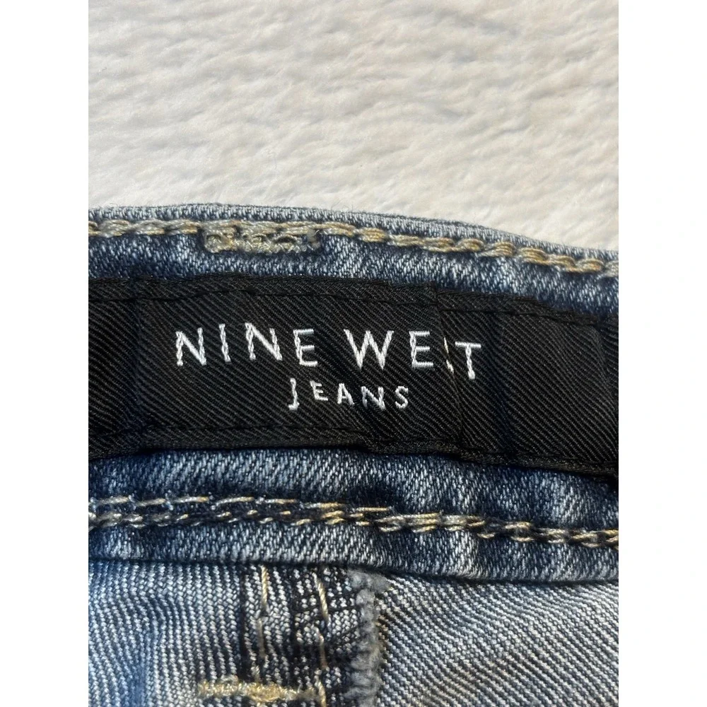 Nine West Jeans Women's Size 32/14 Date‎ Night Fit Studded Pockets Missy